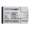 Socketmobile XP3-0001100-2 accu (1200 mAh, 123accu huismerk) ASO00558 - 1