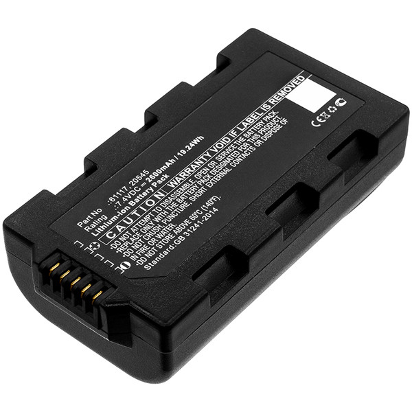 Sokkia 20545 / 61117 accu (7.4 V, 2600 mAh, 123accu huismerk)  ASO00998 - 1