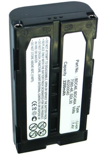 Sokkia BDC46 / SDL30 / 7380-46 accu (2200 mAh, 123accu huismerk)  ASO00422 - 1