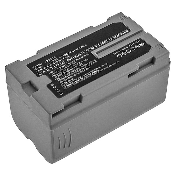 Sokkia BDC71 / BDC72 / BDC46C accu (7.4 V, 5800 mAh, 123accu huismerk)  ASO01075 - 1