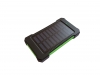 Solar Powerbank met karabijnhaak en zaklamp (10000 mAh, 123accu huismerk)