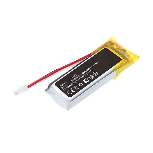 Somfy 901642 accu (3.85 V, 650 mAh, 123accu huismerk) ASO01278 - 1