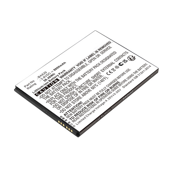 Sonim BA820 accu (8000 mAh, 123accu huismerk)  ASO01129 - 1