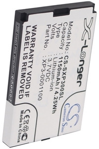 Sonim XP3-0001100 accu (1150 mAh, 123accu huismerk)  ASO00200 - 1