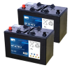 2 stuks: Sonnenschein GF 12 76 V / GF1276V Deep Cycle Gel accu's (12V, 86 Ah)