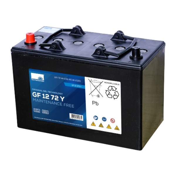 Sonnenschein GF12 72 Y / GF12 072 Y Deep Cycle Gel accu (12V, 80Ah) ASO01113 - 1