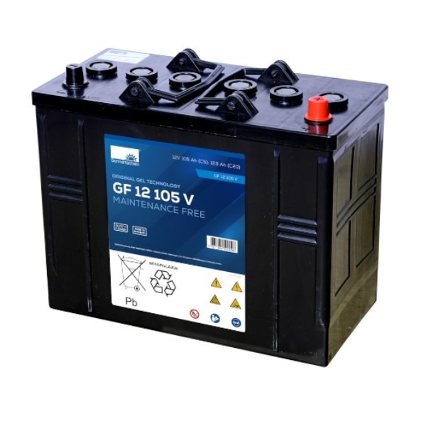 Sonnenschein GF 12 105 V / GF12105V Deep Cycle Gel accu (12V, 120Ah) ASO01045 - 1