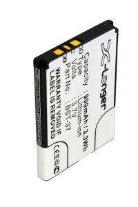 SonyEricsson BST-37 accu (900 mAh, 123accu huismerk)  ASO00128