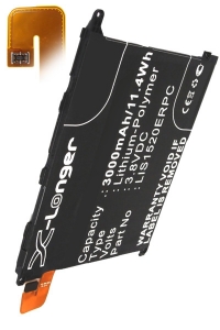 Sony 1270-8451.2 / LIS1520ERPC accu (3000 mAh, 123accu huismerk)  ASO00092