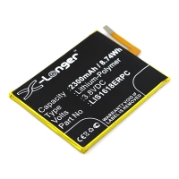 Sony 1298-9239 / LIS1618ERPC / Sony Xperia E5 accu (3.8 V, 2300 mAh, 123accu huismerk)  ASO00838