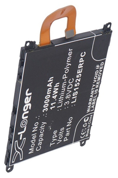 Sony 1588-4170 / LIS1525ERPC / AGPB011-A001 accu (3000 mAh, 123accu huismerk)  ASO00086 - 1