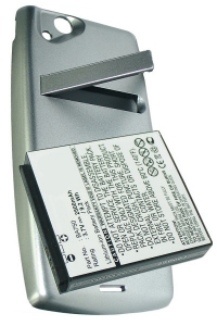 Sony BA750 accu zilver (2500 mAh, 123accu huismerk)  ASO00779