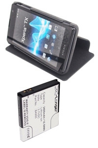 Sony BA900 accu zwart (3.7 V, 3400 mAh, 123accu huismerk)  ASO00104 - 1