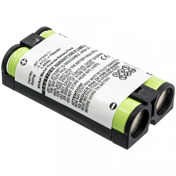 Sony BP-HP800-11 accu (2.4 V, 700 mAh, 123accu huismerk)  ASO00997 - 1