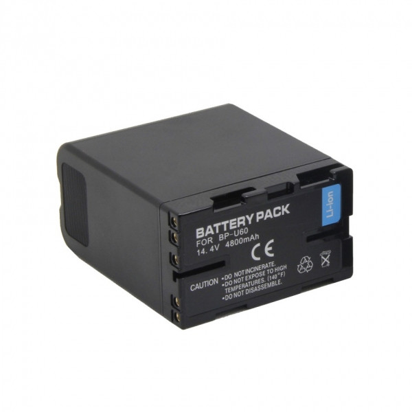 Sony BP-U30 / BP-U60 / BP-U65 accu (14.4 V, 4800 mAh, 123accu huismerk) ASO00942 - 1