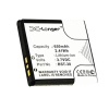 Sony BST-38 accu (3.7 V, 650 mAh, 123accu huismerk)