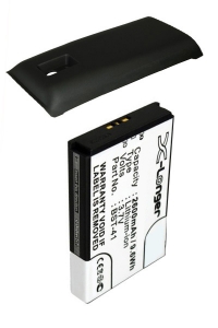 Sony BST-41 accu zwart (3.11 V, 2600 mAh, 123accu huismerk)  ASO00773