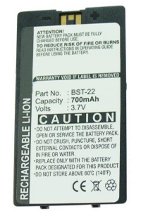 Sony Ericsson BST-22 accu (700 mAh, 123accu huismerk)  ASO00630