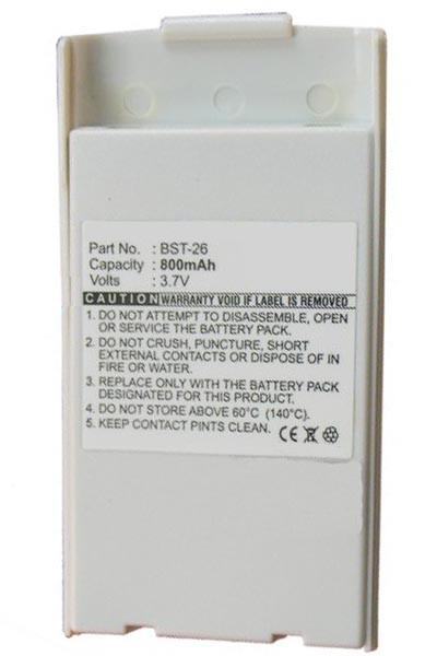 Sony Ericsson BST-26 accu (700 mAh, 123accu huismerk)  ASO00644 - 1