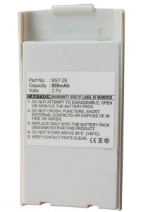 Sony Ericsson BST-26 accu (700 mAh, 123accu huismerk)  ASO00644