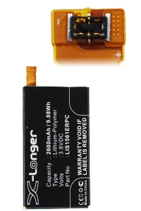 Sony LIS1561ERPC accu (2600 mAh, 123accu huismerk)  ASO00791