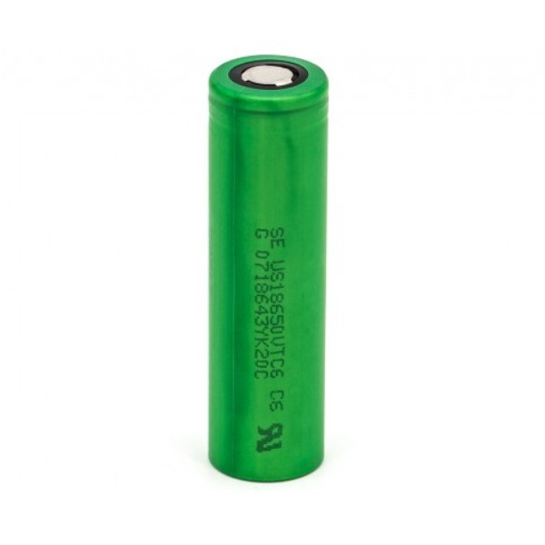 Sony Murata VTC6 / 18650 / US18650VTC6 Li-ion batterij (3.7V, 3120 mAh, 20A)  ASO00865 - 1