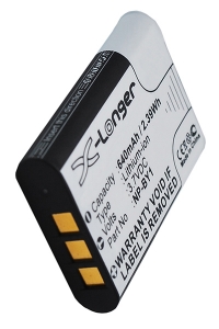 Sony NP-BY1 accu (3.7 V, 640 mAh, 123accu huismerk) ASO00452