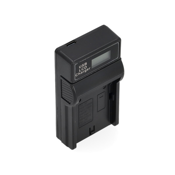 Sony NP-F550 / NP-F750 / NP-F970 USB-C single slot oplader (123accu huismerk) ASO01201 - 2