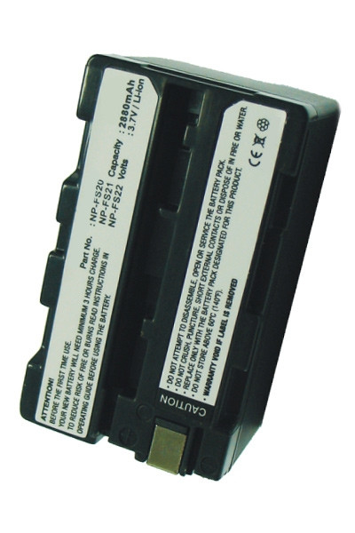 Sony NP-FS20 / NP-FS21 / NP-FS22 accu (2880 mAh, 123accu huismerk)  ASO00051 - 1