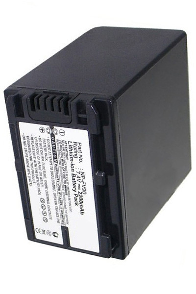 Sony NP-FV90 accu (2200 mAh, 123accu huismerk)  ASO00059 - 1