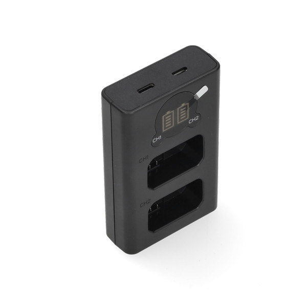 Sony NP-FW50 USB-C double slot oplader (8.4V, 0.7A, 123accu huismerk) ASO01210 - 2