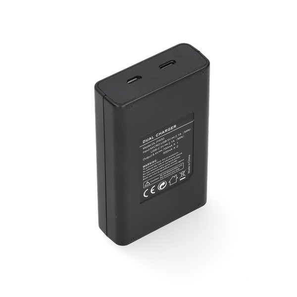 Sony NP-FW50 USB-C double slot oplader (8.4V, 0.7A, 123accu huismerk) ASO01210 - 3