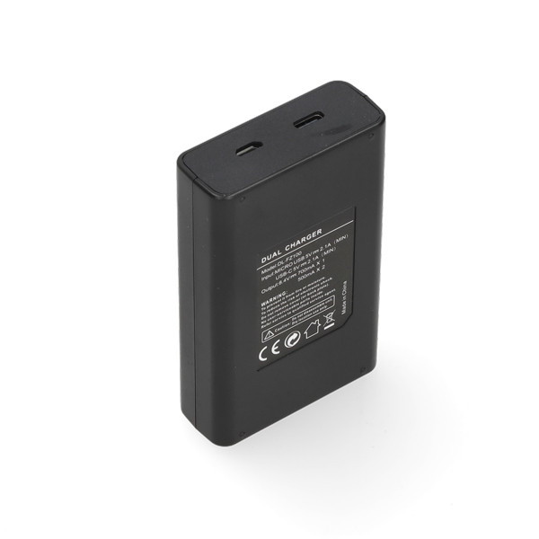 Sony NP-FZ100 USB-C double slot oplader (8.4V, 0.7A, 123accu huismerk) ASO01209 - 3