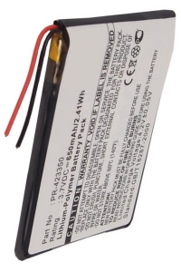 Sony PR-423350 / 1-756-920-21 / 1-756-920-31 accu (3.7 V, 650 mAh, 123accu huismerk) ASO01024