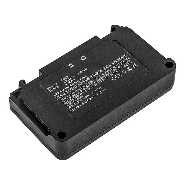 Sony SD2B accu (3.2 V, 120 mAh, 123accu huismerk)  ASO01082 - 1