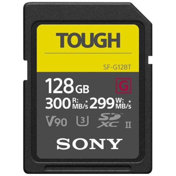 Sony SDXC geheugenkaart class 10 - 128GB  ASO01090 - 1