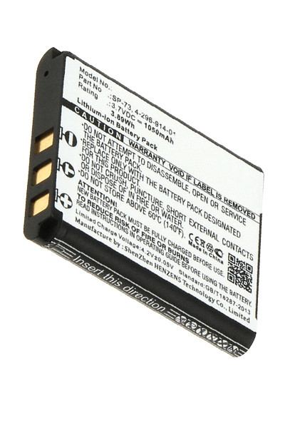 Sony SP-73 / 4-296-914-01 accu (1050 mAh, 123accu huismerk)  ASO00802 - 1