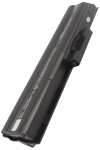 Sony VGP-BPS12 / VGP-BPL12 accu zwart (11.1 V, 6600 mAh, 123accu huismerk) ASO00336 - 1