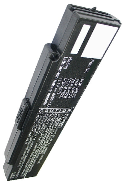 Sony VGP-BPS2C / VGP-BPS2A / VGP-BPS2B accu zwart (11.1 V, 4400 mAh, 123accu huismerk)  ASO00285 - 1