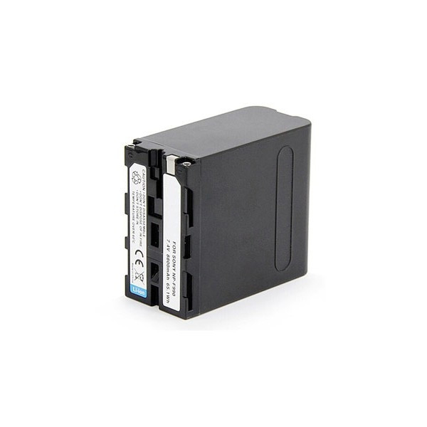 Sony XL-B2 / XL-B3 / NP-F10 accu (7.4 V, 6600 mAh, 123accu huismerk) ASO00846 - 1