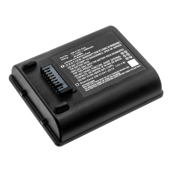 Spectra Precision 890-0163 / KLN01117 accu (2400 mAh, 123accu huismerk)  ASP00163 - 1