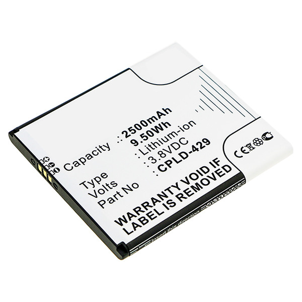 Sprint CPLD-429 accu (2500 mAh, 123accu huismerk)  ASP00205 - 1