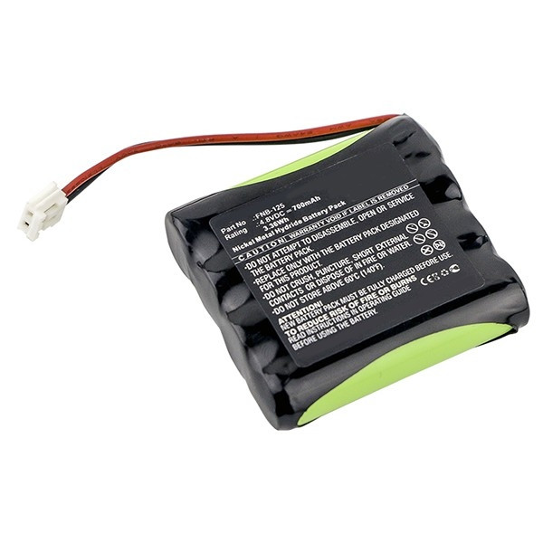 Standard Horizon FNB-125 accu (700 mAh, 123accu huismerk)  AST00020 - 1