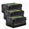 Starterkit: 3x GreenWorks G60B3 / 60V Max accu's (60 V, 3.0 Ah, 123accu huismerk) AGR00195 - 1