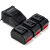 Starterset: 3x Bosch ProCORE 18 V accu's + lader (18 V, 8.0 Ah, 123accu huismerk) ABO00481 - 1