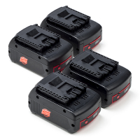 Starterset: 4x Bosch GBA 18V / 1600Z00037 accu's (18 V, 3.0 Ah, 123accu huismerk)  ABO00490