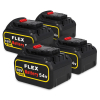 Starterset: 4x DeWalt DCB547-XJ / XR FlexVolt accu's (18V / 54V, 9.0Ah, 123accu huismerk)