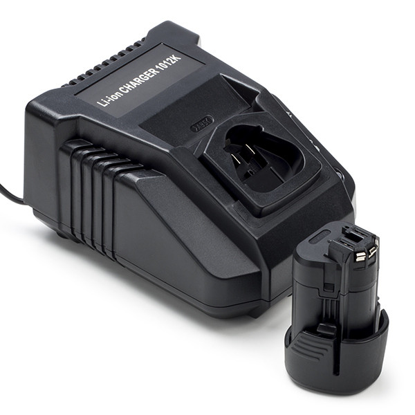 Starterset: Bosch GBA 12V accu + Lader (10.8V-12V, 2.0 Ah, 123accu huismerk)  ABO00358 - 1