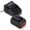 Starterset: Bosch ProCORE 18 V accu + lader (18 V, 8.0 Ah, 123accu huismerk)