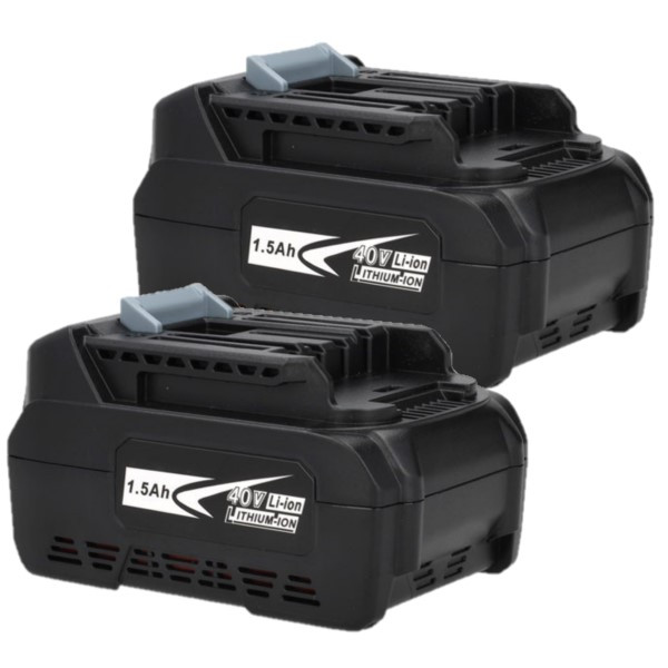 Startset: 2 stuks Makita BL4020 XGT / 40V Max / 191L29-0 accu's (40 V, 1.5 Ah, 123accu huismerk) AMA00783 - 1